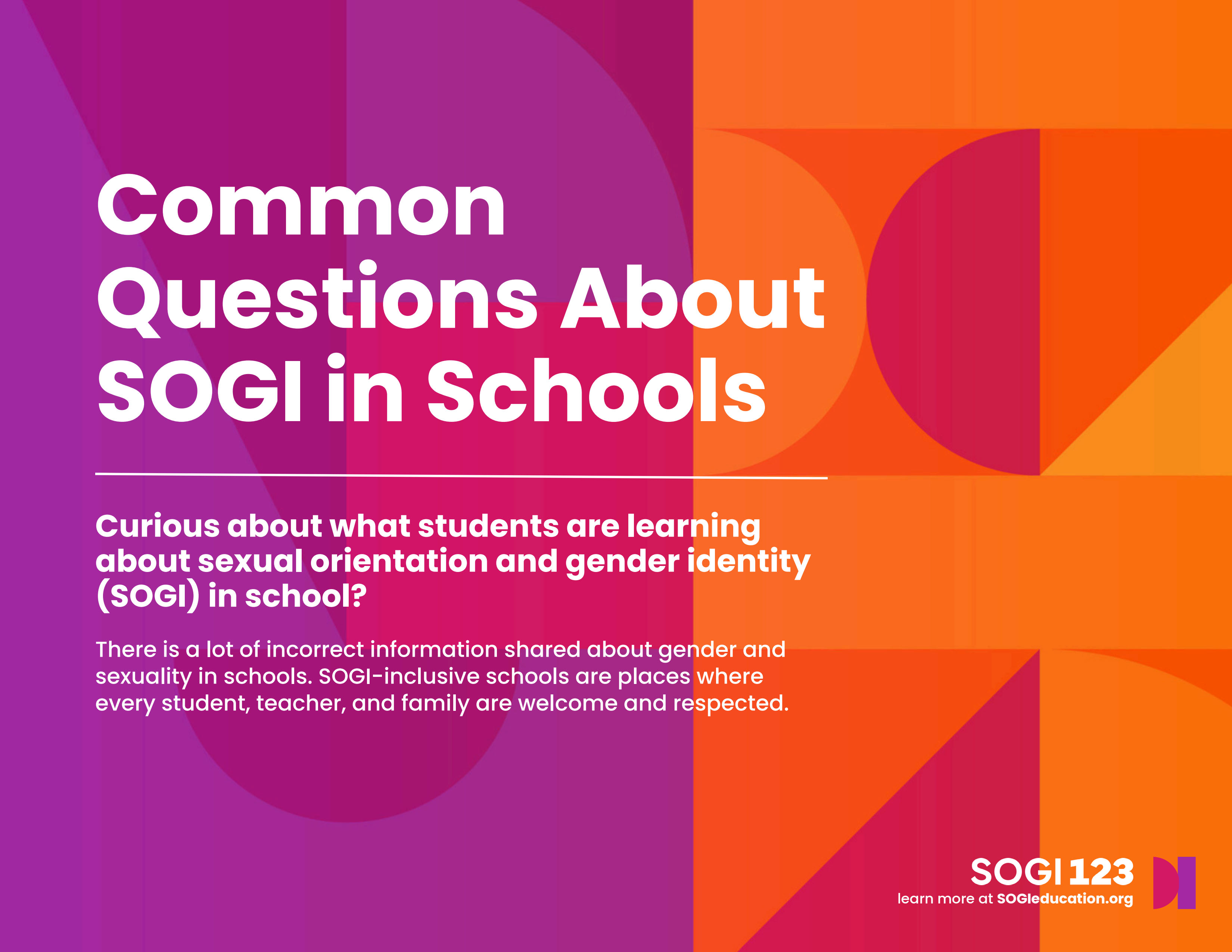 Common Questions About SOGI in Schools Page 1