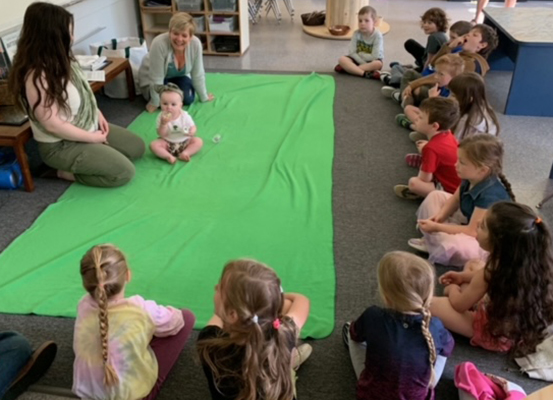 class-with-baby