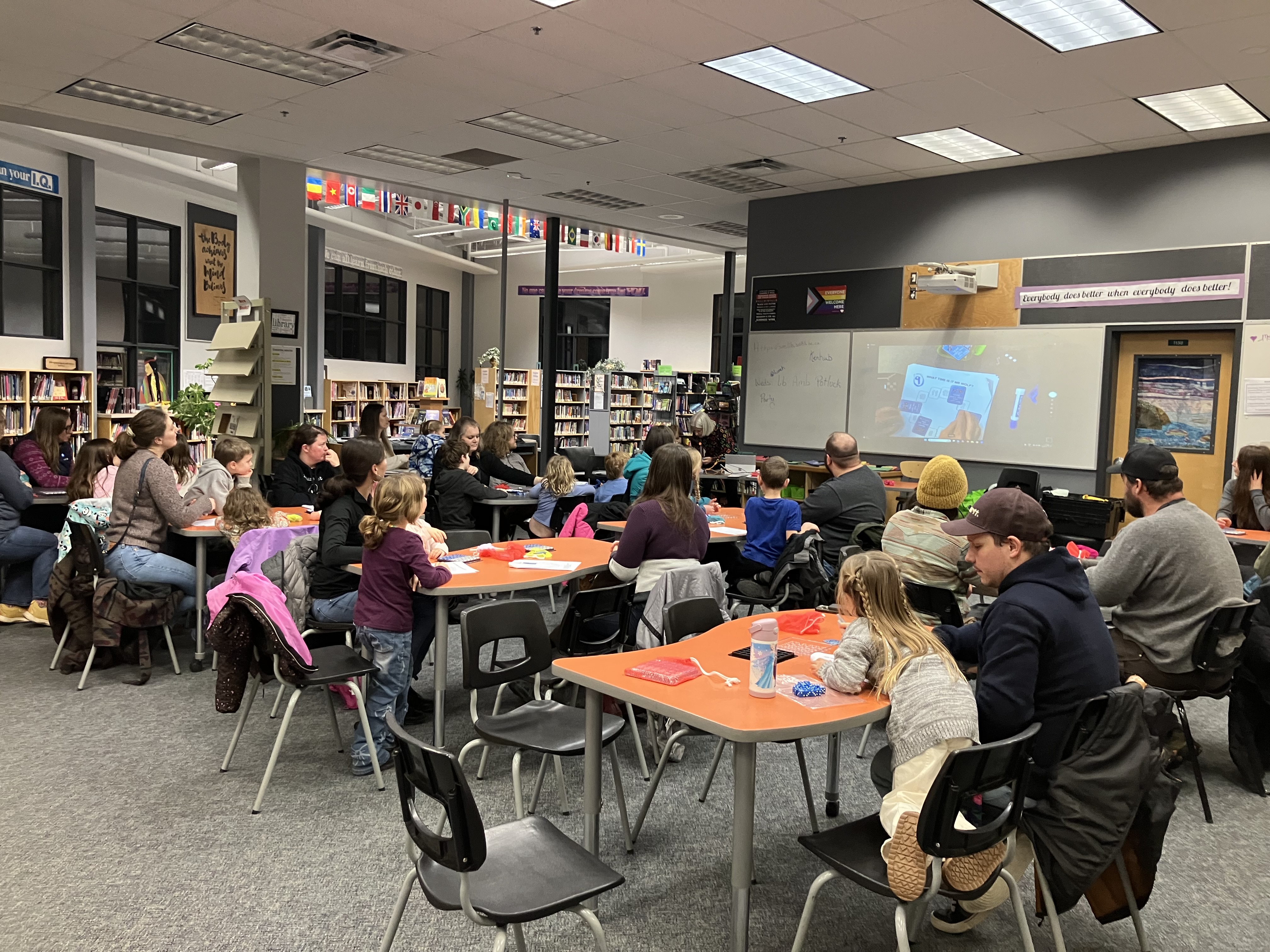 SMS Math Night
