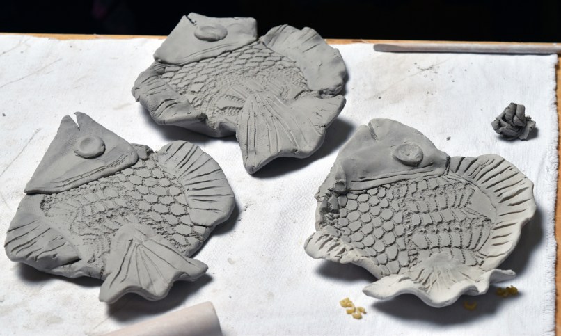 clay fish all done