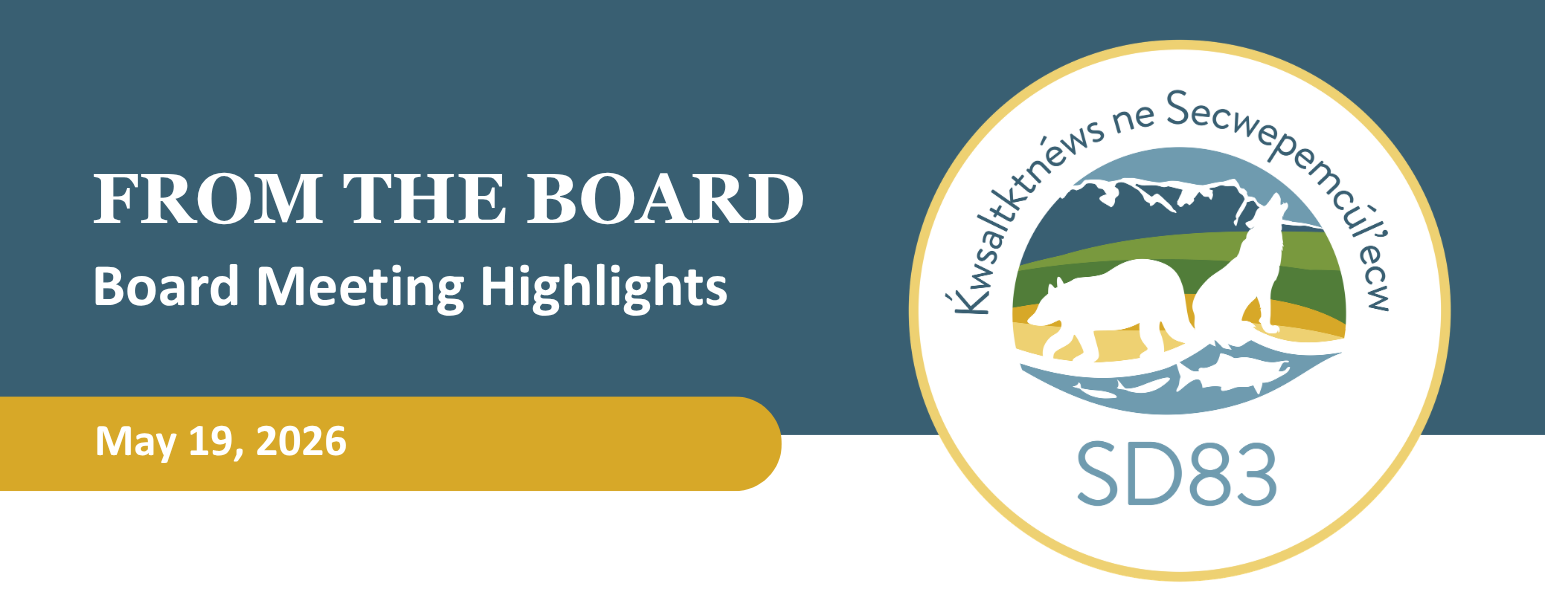 From The Board Banner